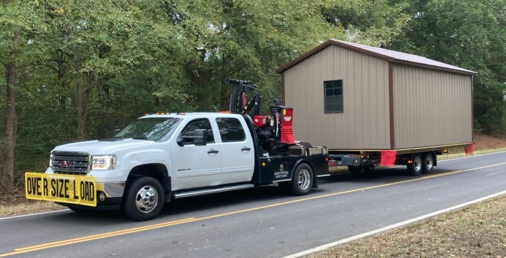 Portable building movers | Memphis TN | Storage Shed Movers